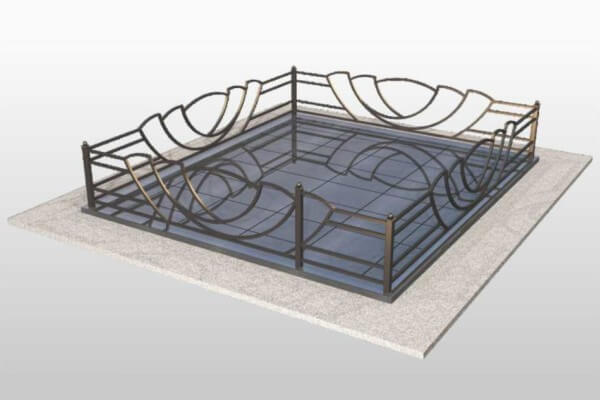 Ограды металлические