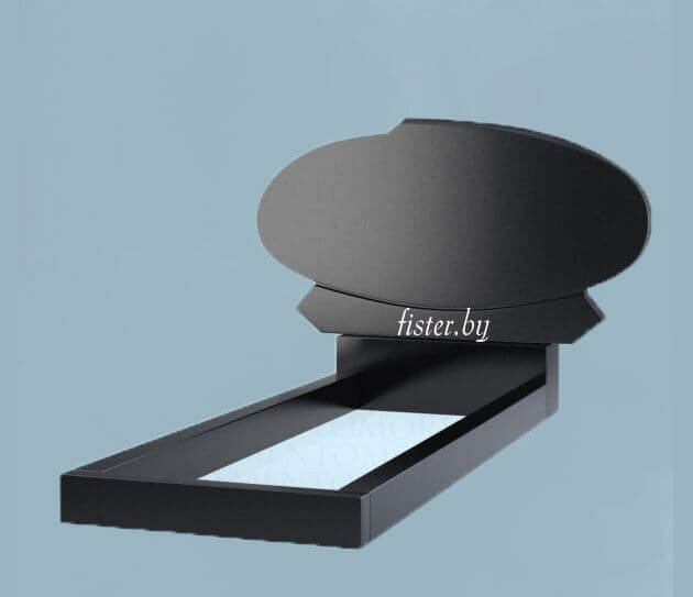 Памятник горизонтальный гранитный В-25